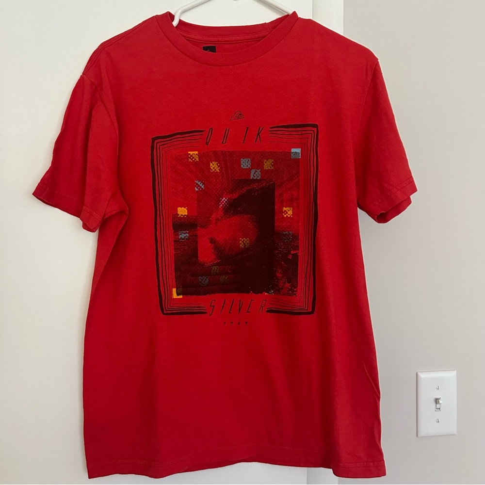 Quicksilver Red Tee